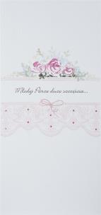 Opakowanie Karnet Ślub DL S38 - Dużo Szczęścia