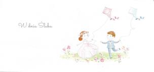 Opakowanie Karnet Ślub DL S40 - Latawce