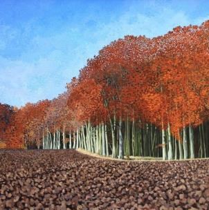 Opakowanie Karnet z kopertą Jesienny buk