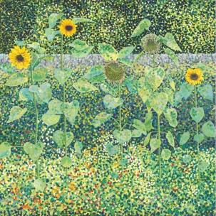 Opakowanie Karnet z kopertą Słoneczniki