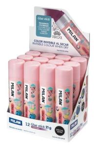 Opakowanie Klej w sztyfcie 21g Peacock (12szt) MILAN