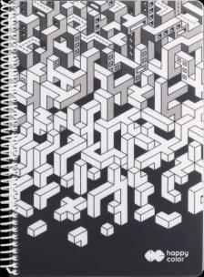 Opakowanie Kołobrulion A4/80K kratka PP Just 4 HAPPY COLOR