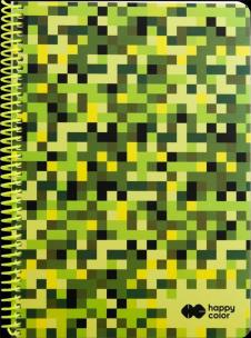 Opakowanie Kołonotatnik A4/80K kratka Pixi 3 HAPPY COLOR