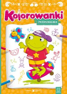 Okładka książki Kolorowanki przedszkolaka