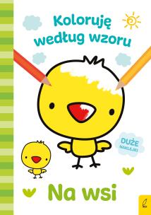 Okładka książki Koloruję według wzoru. Na wsi