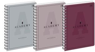 Opakowanie Kołozeszyt A4/100K kratka Academy (5szt)