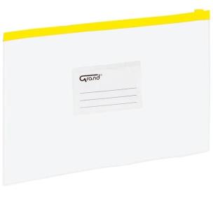Opakowanie Koperta A5 na zamek strunowy żółty GRAND