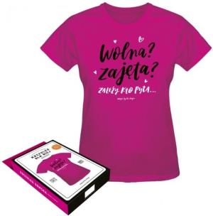 Opakowanie Koszulka Dla Niej-Wolna Zajęta L