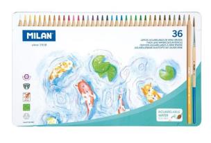 Opakowanie Kredki akwarelowe sześciokątne 36 kol MILAN