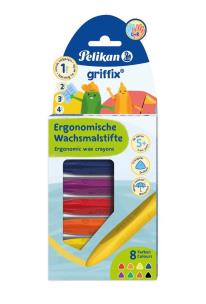 Opakowanie Kredki świecowe trójk. wypełn. Griffix