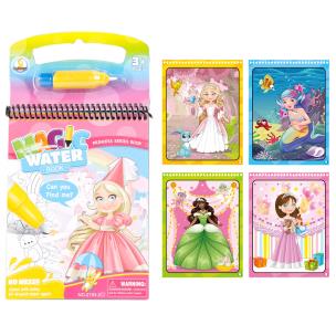 Opakowanie Książeczka z wodnym pisakiem - Księżniczki