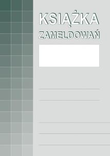 Opakowanie Książka zameldowań 830-1