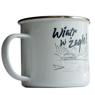 Opakowanie Kubek emaliowany - Wiatr w żagle!