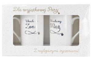 Opakowanie Kubek komplet Q 787 Ślub (Ukochany Mąż/Żona)