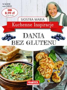 Okładka książki Kuchenne Inspiracje - Dania bez glutenu - uszkodzone