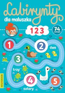 Okładka książki Labirynty dla maluszka 123