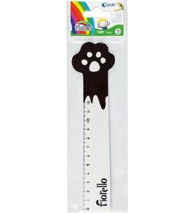 Opakowanie Linijka drewniana 15cm łapa FIORELLO