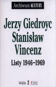 Okładka książki Listy 1946-1969