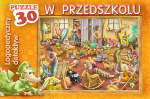 Opakowanie Logopedyczny detektyw w przedszkolu - puzzle