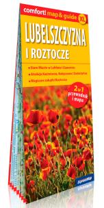 Lubelszczyzna i Roztocze; laminowany map&guide (2w1: przewodnik i mapa). Autor: Opracowanie zbiorowe. Multiszop.pl Okładka książki Lubelszczyzna i Roztocze; laminowany map&guide (2w1: przewodnik i mapa)
