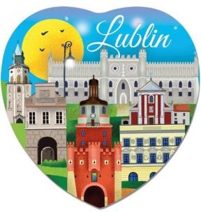 Opakowanie Magnes I love Poland Lublin ILP-MAG-C-LUB-16