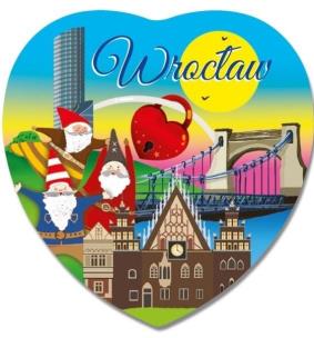 Opakowanie Magnes I love Poland Wrocław ILP-MAG-C-WR-44