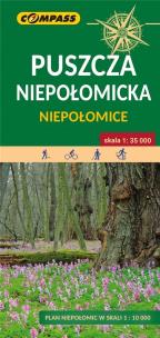 Okładka książki Mapa - Puszcza Niepołomicka 1: 35 000