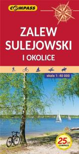 Okładka książki Mapa - Zalew Sulejowski i okolice 1:40 000