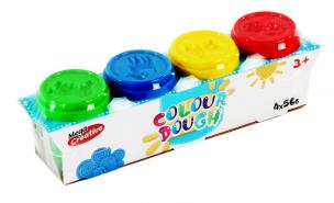 Opakowanie Masa plastyczna 4 kolory zestaw colour dough