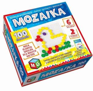 Mozaika 100 elementów. Wydawca: MULTIGRA. Multiszop.pl Opakowanie Mozaika 100 elementów