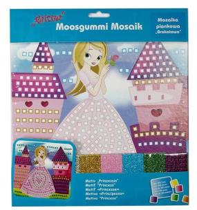 Opakowanie Mozaika piankowa brokatowa Księżniczka