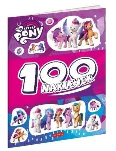 Okładka książki My Little Pony. 100 naklejek. Wydanie filmowe