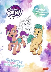 Okładka książki My Little Pony. Wodne kolorowanie