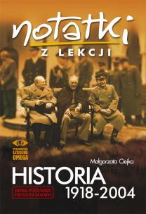 Okładka książki Notatki z Lekcji Historia 1918-2004 OMEGA