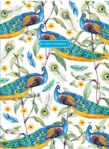 Opakowanie Notatnik ozdobny 145x197/120K kratka TW Paw