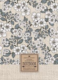 Opakowanie Notatnik ozdobny 145x197/200K kratka TW Kwiat
