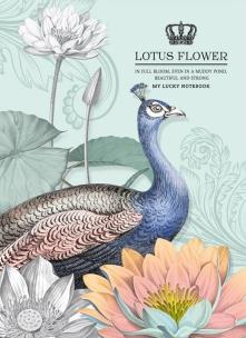 Opakowanie Notatnik ozdobny 145x197/200K kratka TW Paw