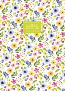 Opakowanie Notatnik ozdobny 145x197/264K kratka TW Kwiatki