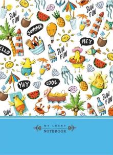 Opakowanie Notatnik ozdobny 145x197/64K kratka TW Lato