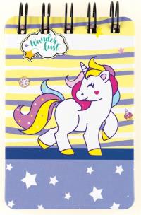 Opakowanie Notes na spirali Unicorn 55K
