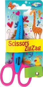 Opakowanie Nożyczki dla dzieci Zig Zag 135mm