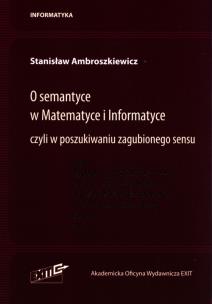Okładka książki O semantyce w Matematyce i Informatyce