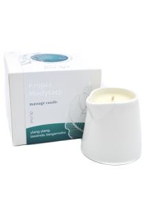 Olynk Sojowa świeca do masażu premium ylang ylang, lawenda, bergamotka 130 ml . Producent: Olynk. Multiszop.pl Zdjęcie produktu Olynk Sojowa świeca do masażu premium ylang ylang, lawenda, bergamotka 130 ml