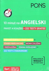 Okładka książki Pakiet: 10 minut na angielski