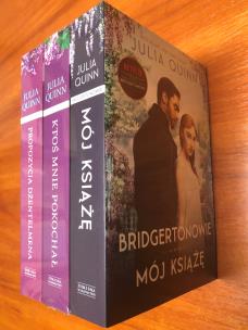 Okładka książki PAKIET Bridgertonowie Mój książę / Ktoś mnie pokochał / Propozycja dżentelmena