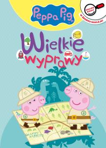Okładka książki Peppa Pig. Odszukaj różnice. Wielkie wyprawy