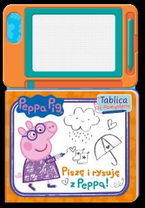 Okładka książki Peppa Pig.Tablica z pomysłami. Piszę i rysuję...