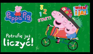 Okładka książki Peppa Pig. Wiem i ja! Potrafię już licz liczyć
