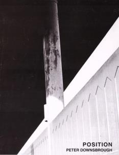 Okładka książki Peter Downsbrough. Position