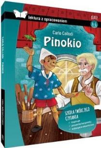 Okładka książki Pinokio z opracowaniem BR SBM